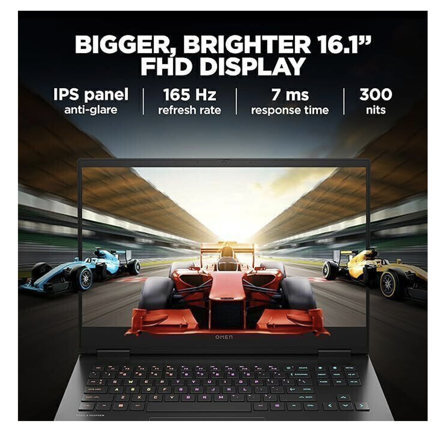 HP Omen R9 7940HS RTX 4070 16GB 1TB SSD 165Hz